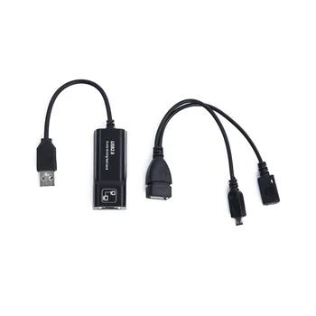 Adapter USB 2.0 na RJ45 adapter Mirco OTG USB 2.0 Kabel ac adapter za LAN Ethernet za Amazon Fire TV 3 ili Stick GEN 2