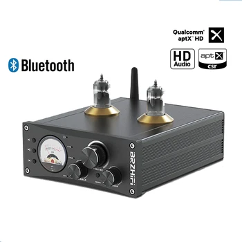 DLHiFi PAD-M5 Bluetooth 5.0 MA12070 80 W + 80 W Stereo Subwoofer 6J3 Tube Digitalno Pojačalo velike Snage S upravljanjem programom VU Meter