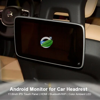 Ekran naslona za glavu za Volvo vozila S90 S60 XC90 V90, automobili LCD panel, HDMI, Netflix, Youtube, USB monitor, auto video player