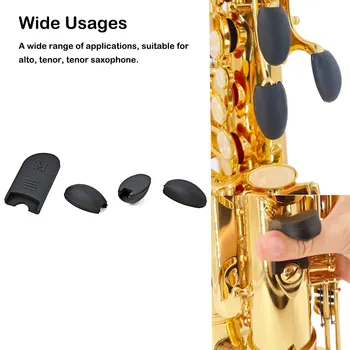 Jastuk za palac saksofon, jastučiće za dlan, skup jastuci za alt-tenor-sopran-saksofon, silikon gel za zaštitu prstiju