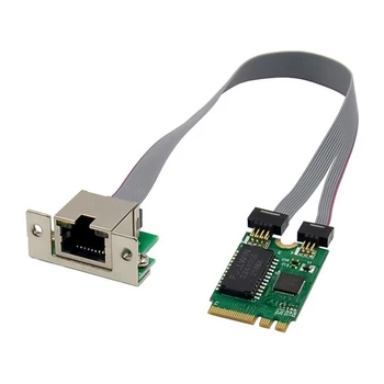 Mini-Mrežna kartica pci-e RTL8111F M. 2 A + E za gigabitni mrežni Ethernet kartica Sa jednim priključkom RJ45 Ethernet Mrežna kartica