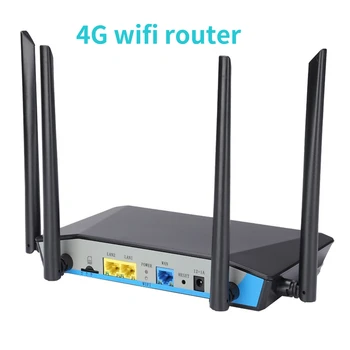 Otključan 300 Mb/s Wifi Usmjerivač 4G lte cpe Mobilni Ruter na LAN Port Podrška za SIM kartice, Prijenosni Bežični Usmjerivač 4G wifi Router