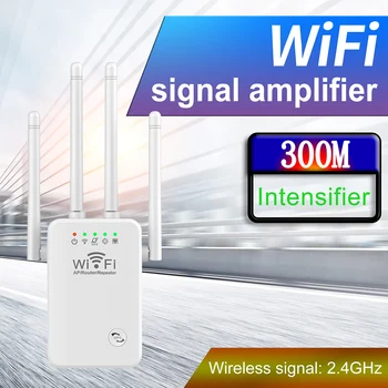 WiFi punila Pojačalo signala 2,4 Ghz Bežični internet-repeater Jednostavna konfiguracija 4 antene dugog dometa za kuće u Ethernet priključak