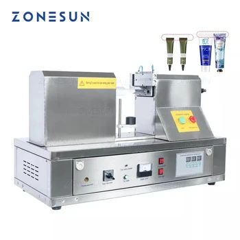 ZONESUN stroj za brtvljenje stroj plastičnih cijevi, ultrazvučna oprema za brtvljenje stroj meke cijevi, zavarivanje kompozitnih cijevi, spremnika za kozmetičkih krema